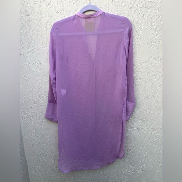 Saint Mojavi Lavender duster long cover up Small - Picture 4 of 8